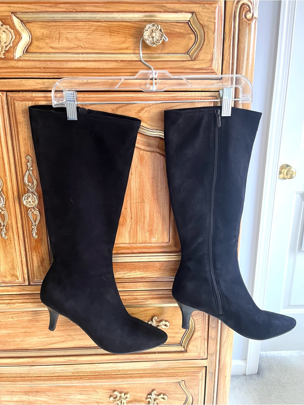 IMPO Norris knee-high dress boots.